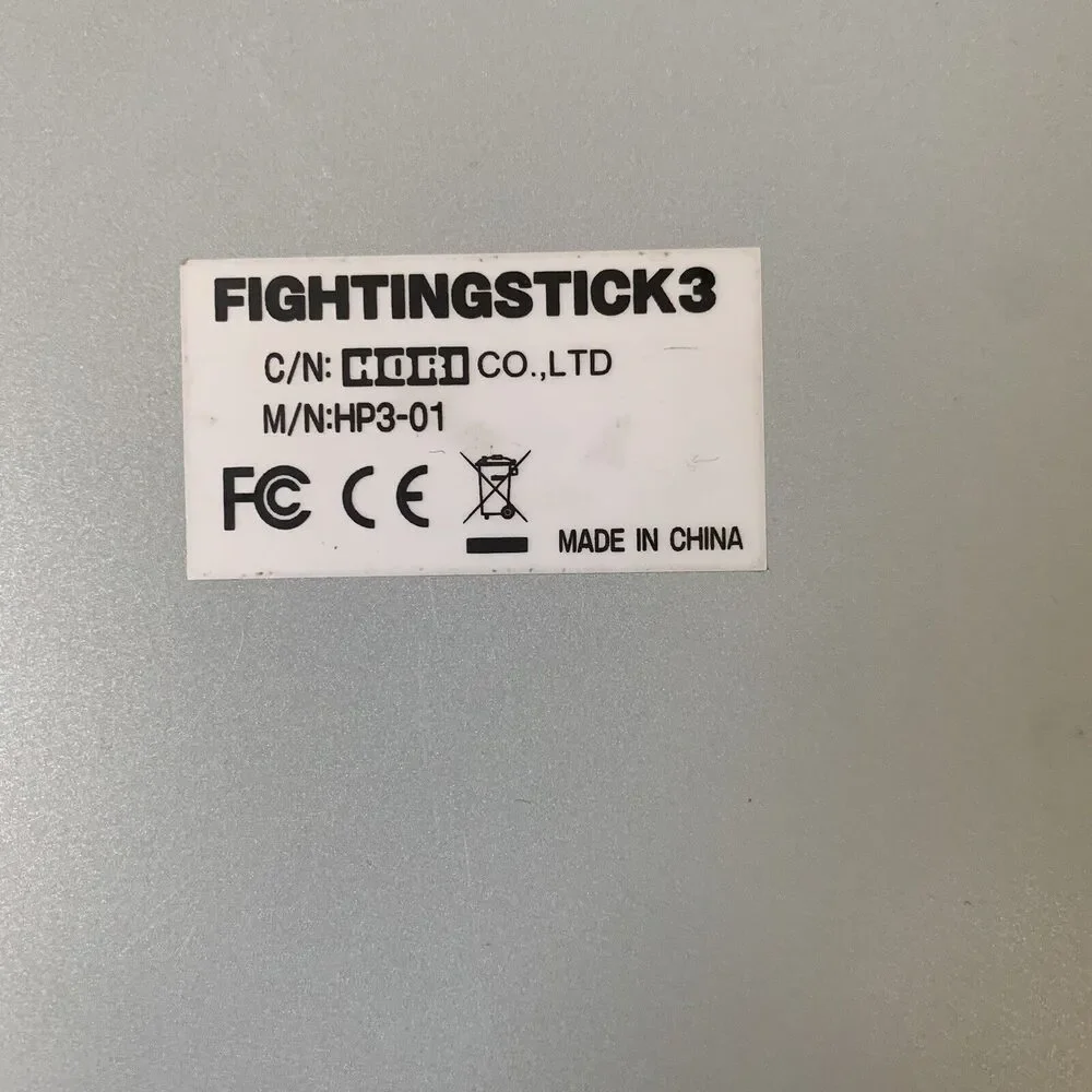 PlayStation 3 Ps3 Hori FIGHTING STICK 3‎ FS3 USB Wired Arcade Joystick
